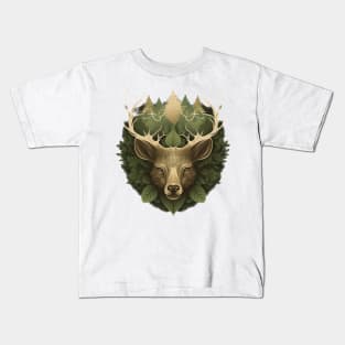 Nature Lover Deer Bear - Designs for a Green Future and Hunters Kids T-Shirt